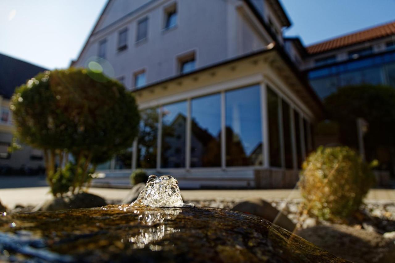 Gruener Baum Garni Hotel Krumbach Eksteriør billede